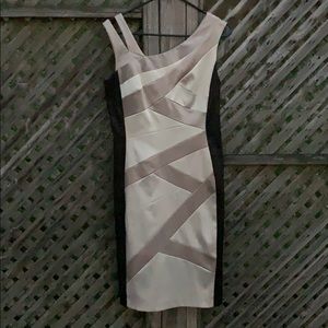 Elegant Shoulder detail evening dress